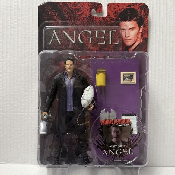 ANGEL Vampire Angel Tower Records Diamond Select Toys Action Figure New Sealed